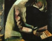 马克 夏加尔 : 犹太人在祈祷